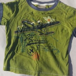 Boys airplane shirt